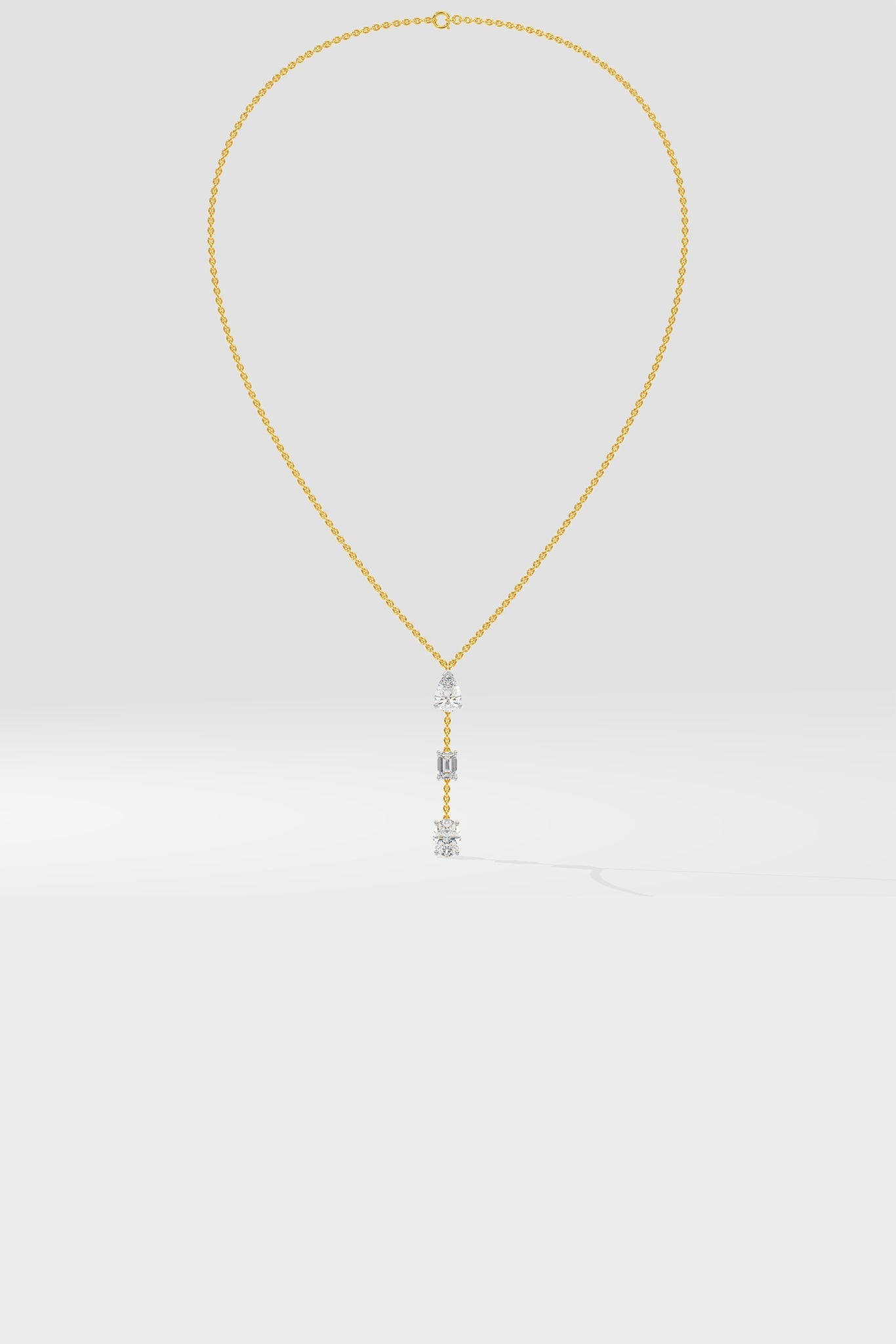 Beyond Trio Drop Necklace - House Of Quadri