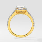 Emra Solitaire Halo Ring - House Of Quadri