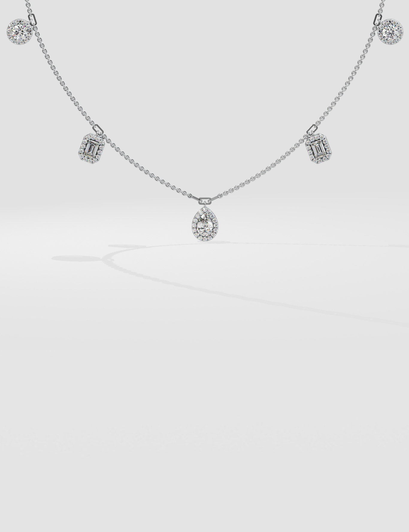 Askew Trinket Necklace - House Of Quadri