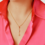 Beyond Trio Drop Necklace - House Of Quadri