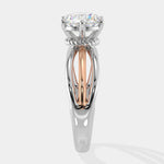 2 ct Tri-Band Solitaire Ring - House Of Quadri