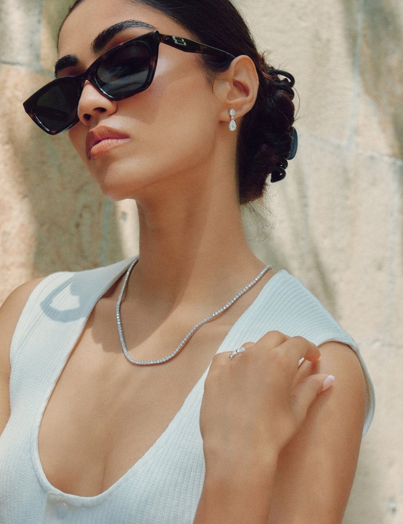 Lab Grown Diamond Drop Earrings