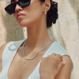 2 ct Pear Solitaire Drop Earrings