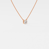 1 ct Solitaire Necklace
