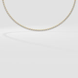 0.10 Pointer Tennis Necklace - House Of Quadri