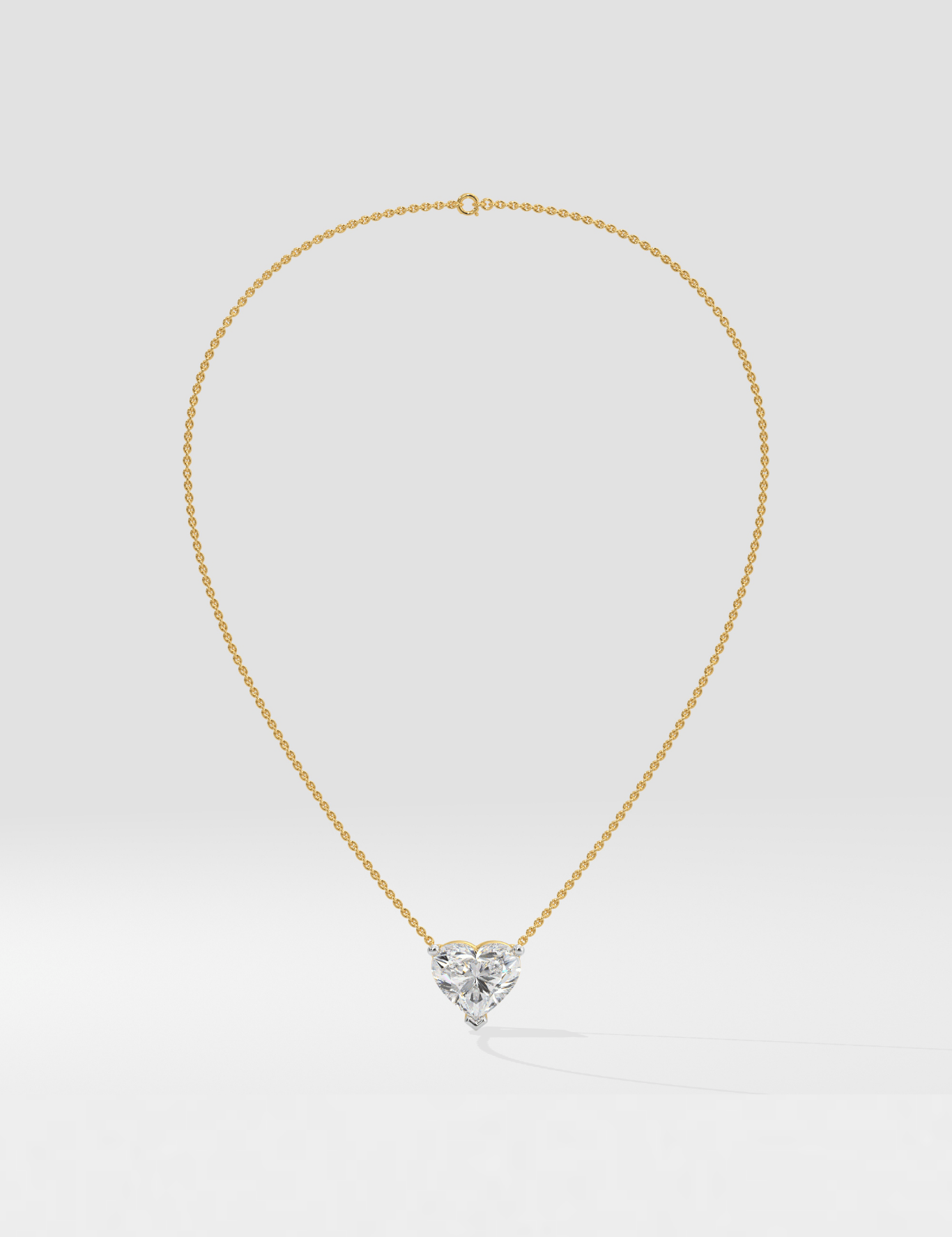 1 ct Heart Necklace - House Of Quadri