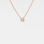 Stellar 1 CT solitaire necklace - House Of Quadri