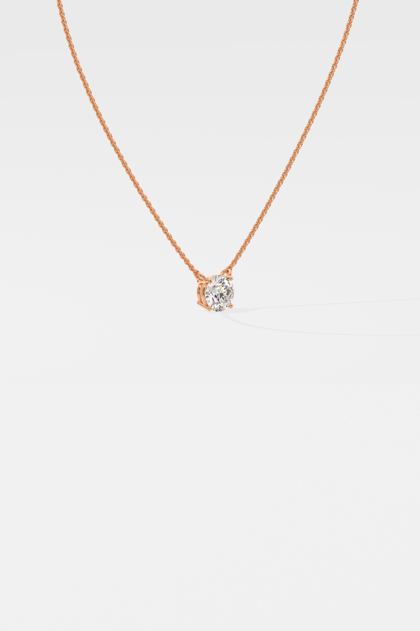 Stellar 1 CT solitaire necklace - House Of Quadri