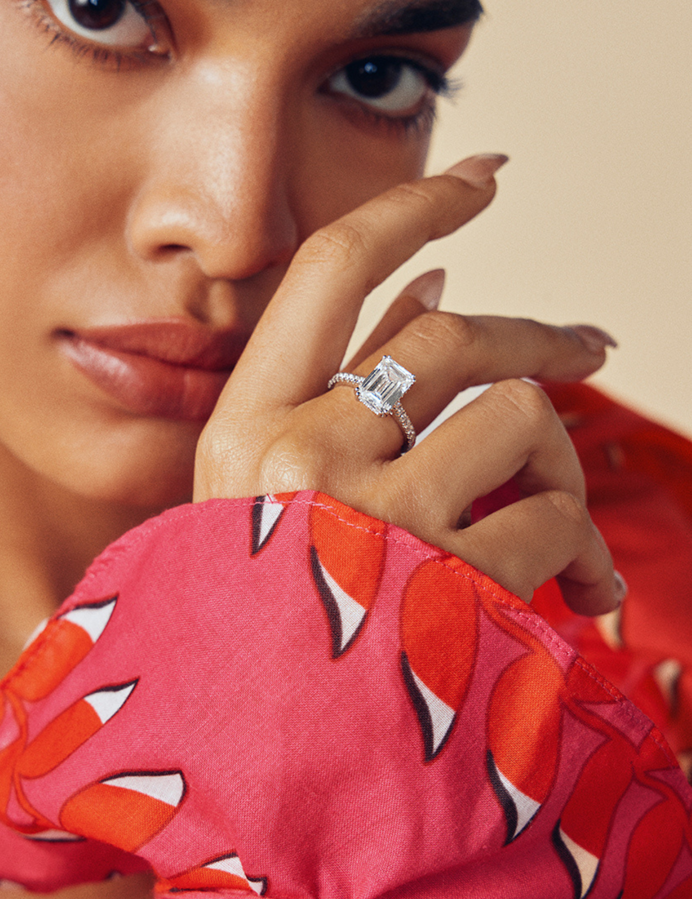 Emra Invisible Halo 4 Ct Solitaire Ring - House Of Quadri