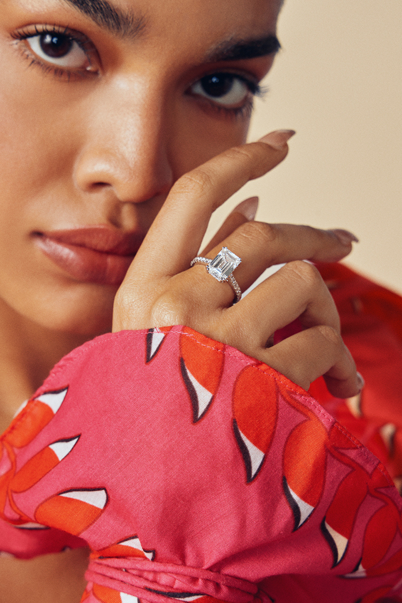 Emra Invisible Halo 4 Ct Solitaire Ring - House Of Quadri