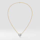 1 ct Heart Necklace