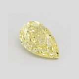 5.14 Ct Pear Modified Billiant Cut (Fancy Yellow) VVS2