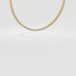 0.10 Pointer Tennis Necklace - House Of Quadri