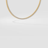 0.10 Pointer Tennis Necklace - House Of Quadri