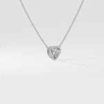 T-Shirt Solitaire Heart Necklace - House Of Quadri