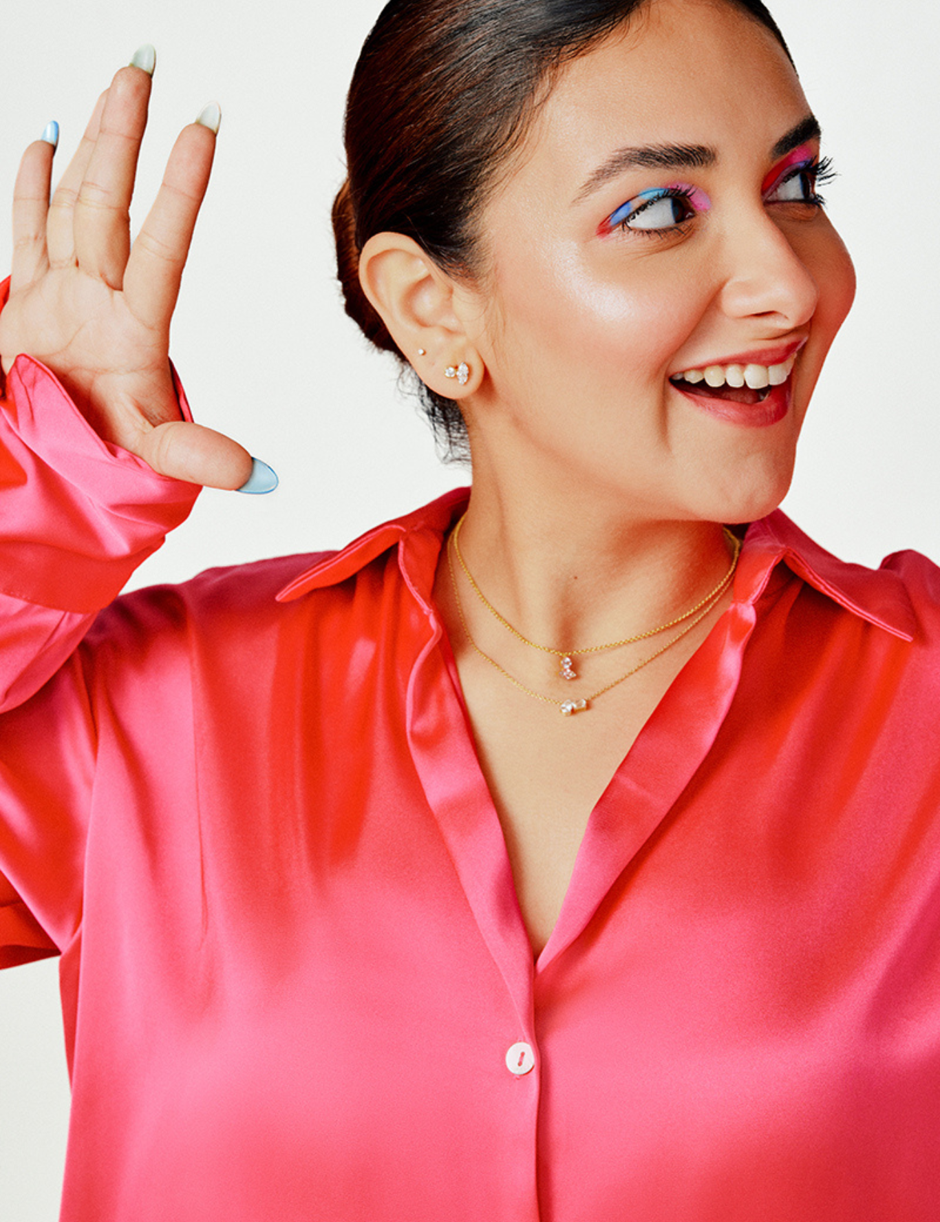 Beyond Marquise Duo Studs - House Of Quadri