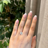 3.09 Ct E VVS2 Portuguese Cut Diamond