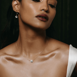 4 ct Solitaire Lever-Back Earrings