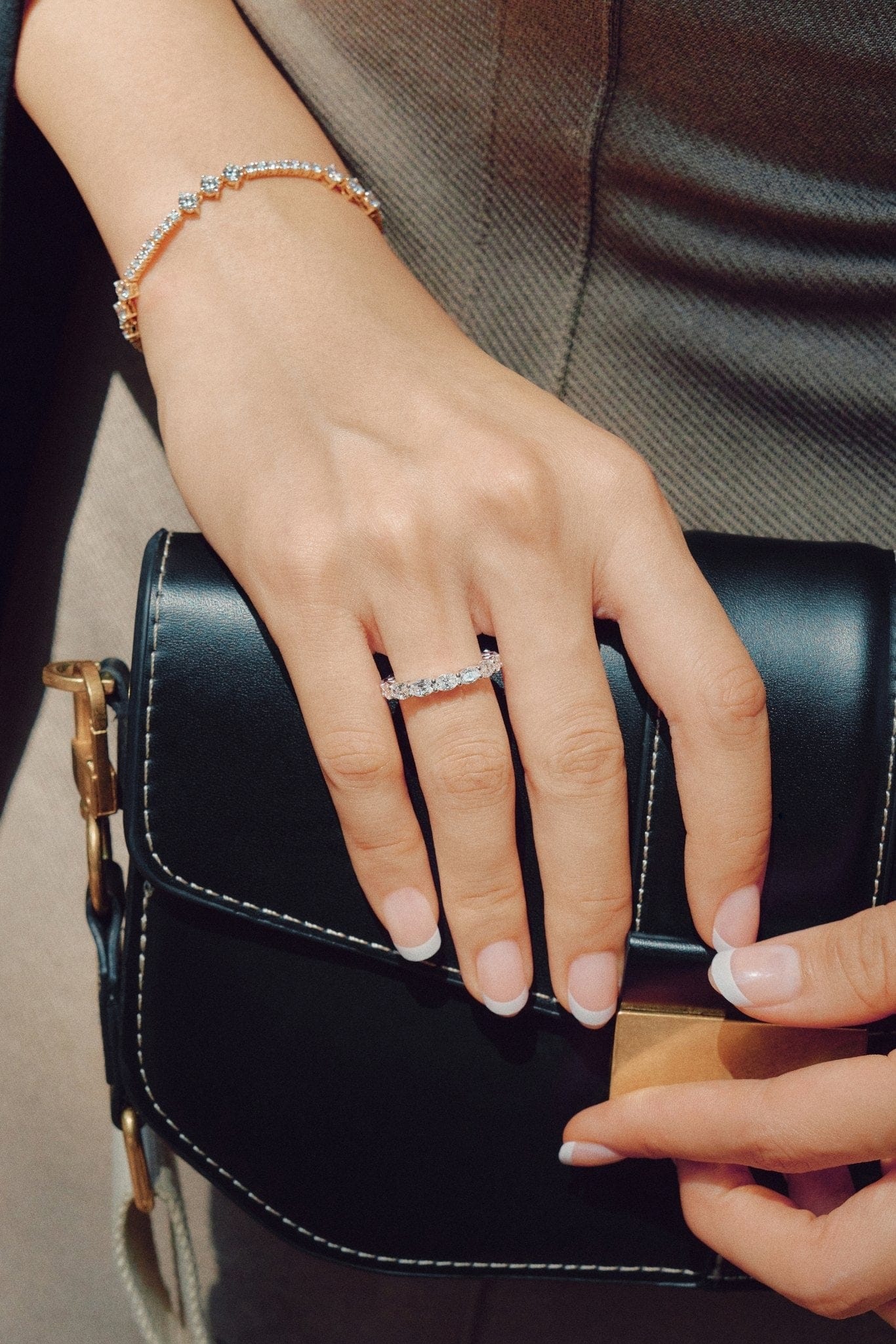 Oval East-West Diamond Eternity - House of Quadri