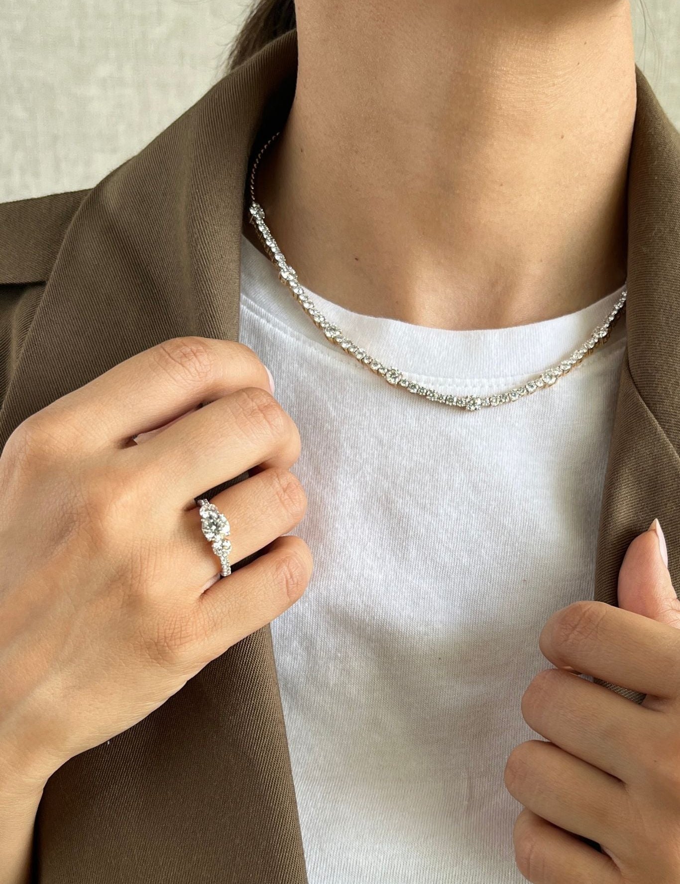 Trinity Solitaire Ring - House Of Quadri