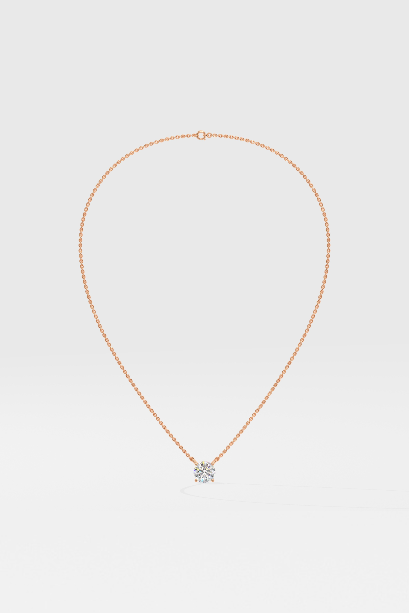 Stellar 1 CT solitaire necklace - House Of Quadri