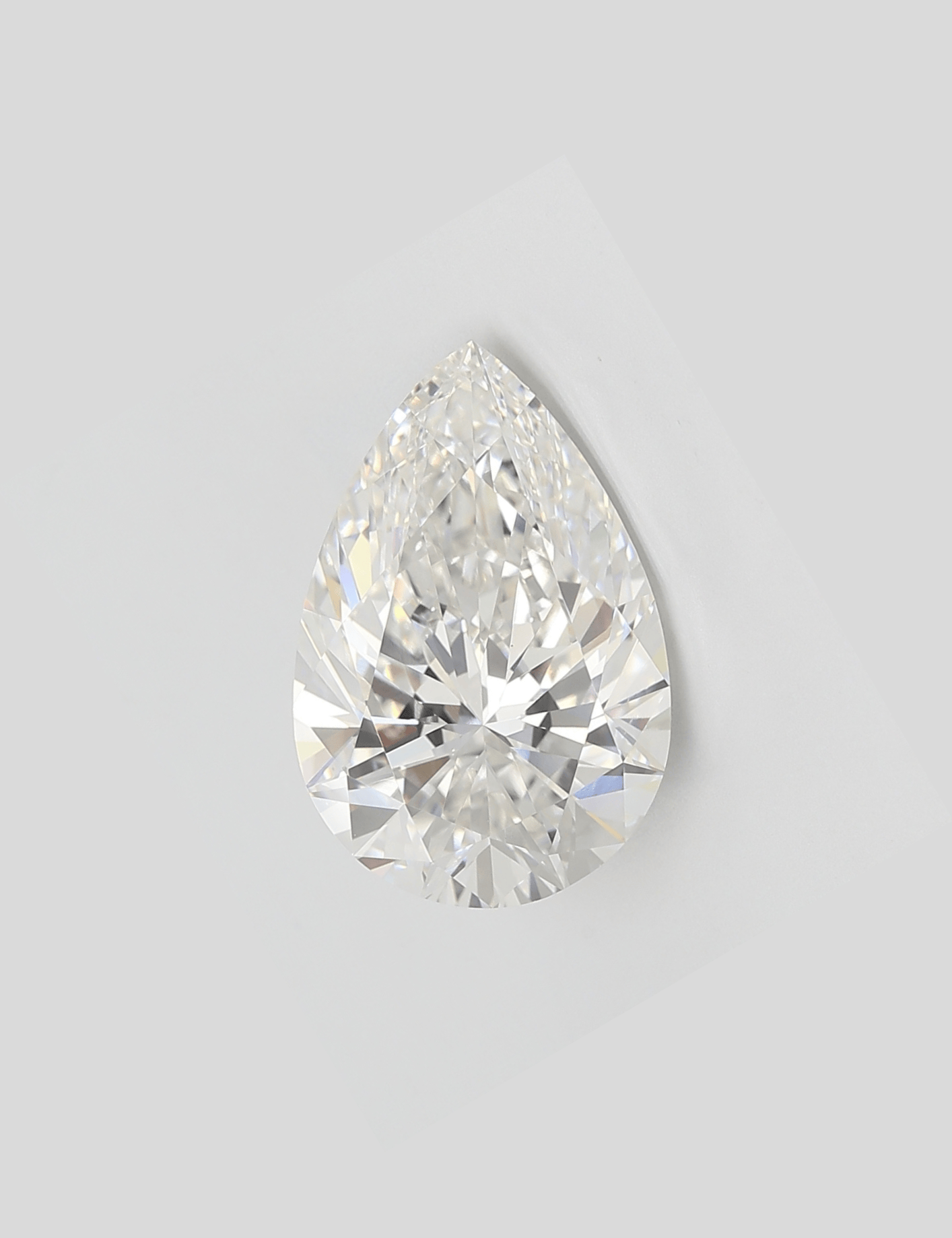 8.43 Ct Pear Cut F VS1 - House of Quadri
