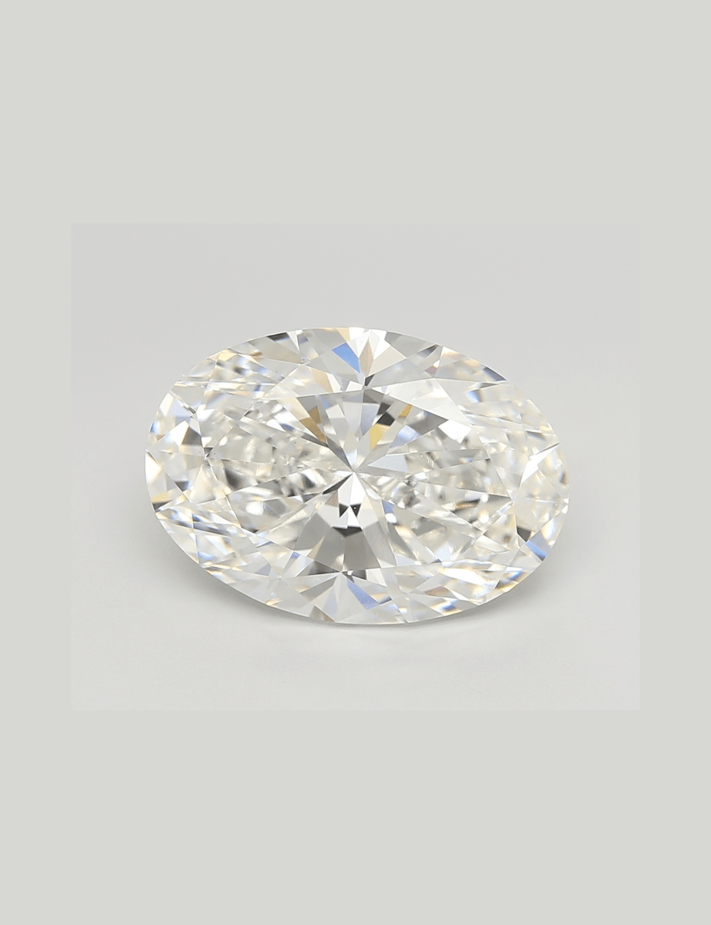 8.68 Ct Oval Cut F VS1 - House of Quadri