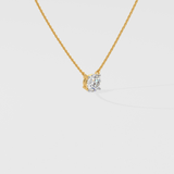 2 ct Solitaire Necklace
