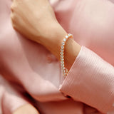 The .50 pointer Classic Round Bracelet - House Of Quadri