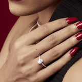 1 ct Oval Diamond Ring