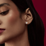 2 ct Princess Studs