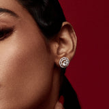 2 Ct Twin Halo Earrings