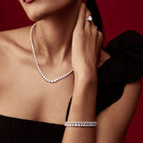 .25 Ct Crown Tennis Bracelet