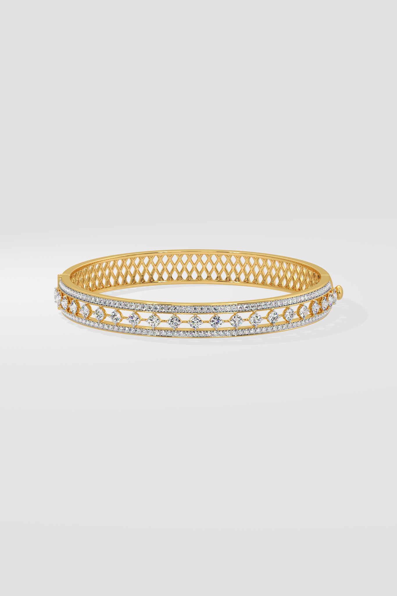 Intricate Trio Bangle