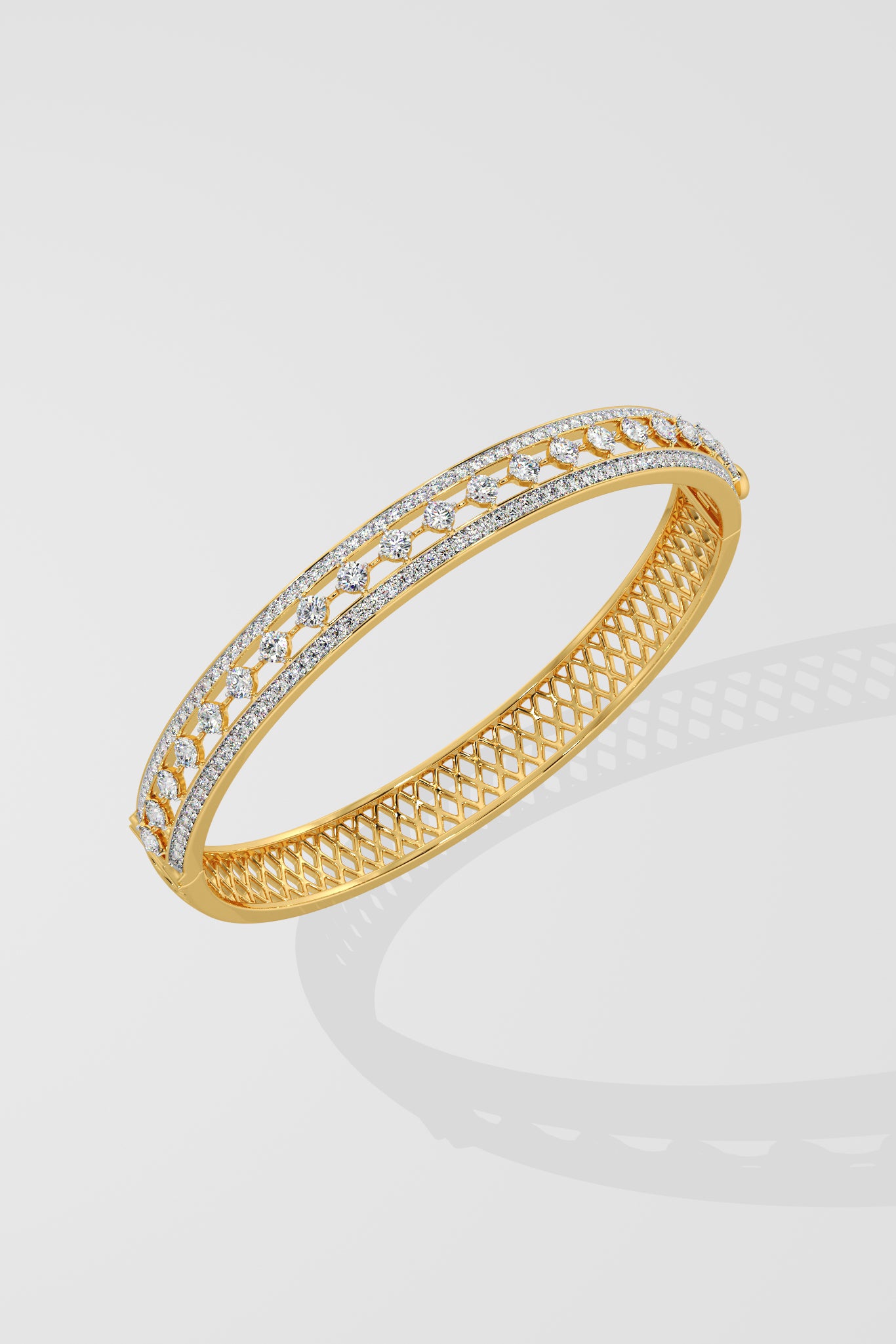 Intricate Trio Bangle