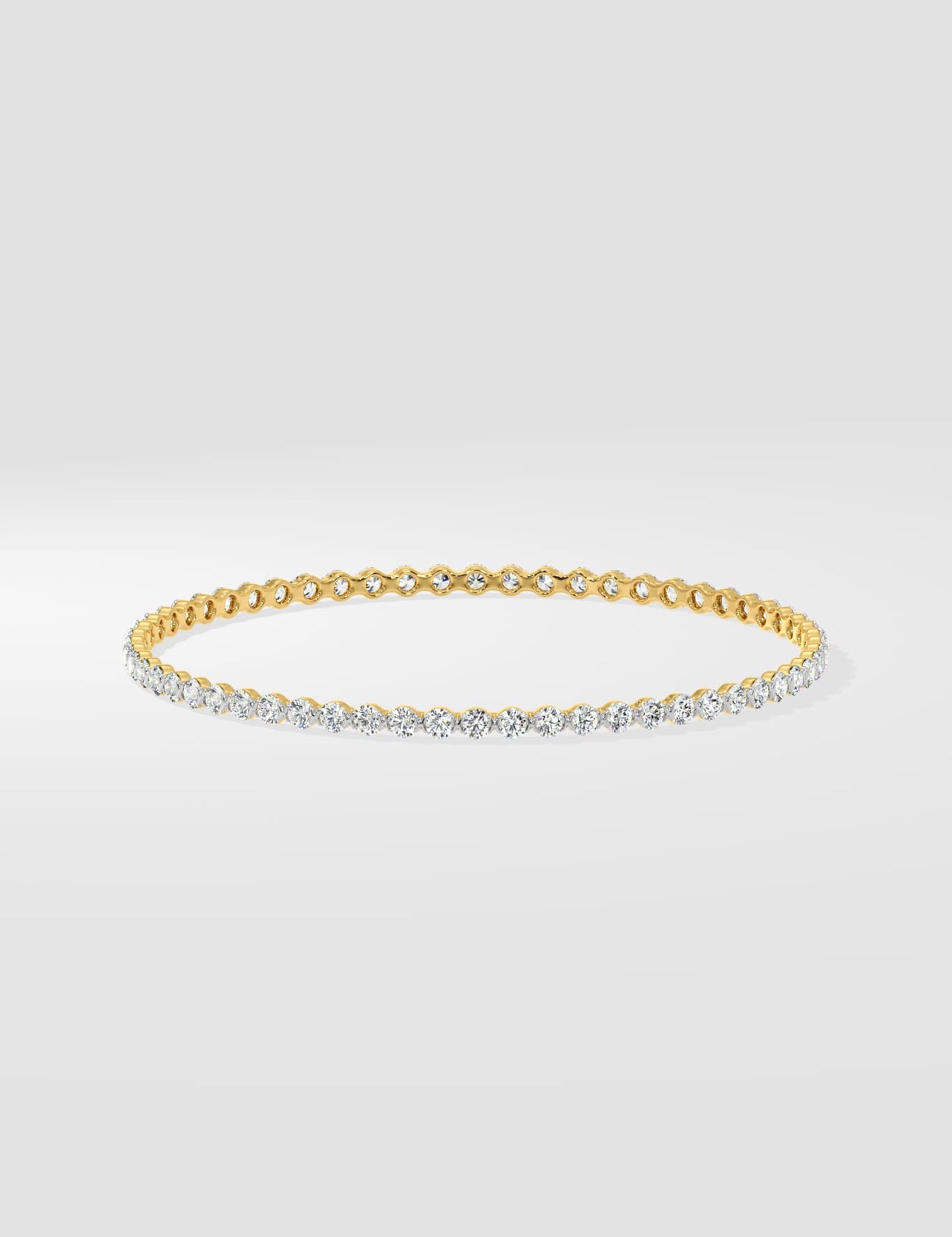 0.06 Ct Classic Bangle - House Of Quadri