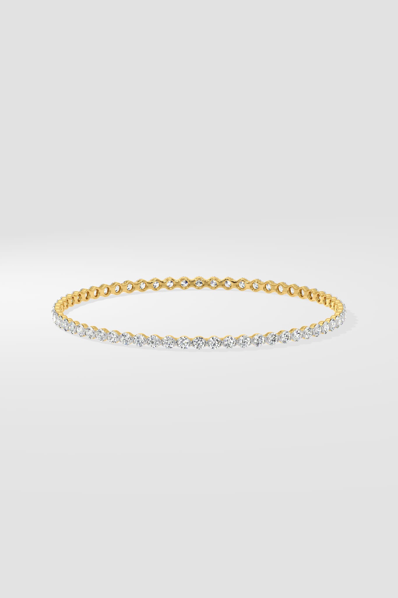 0.06 Ct Classic Bangle - House Of Quadri