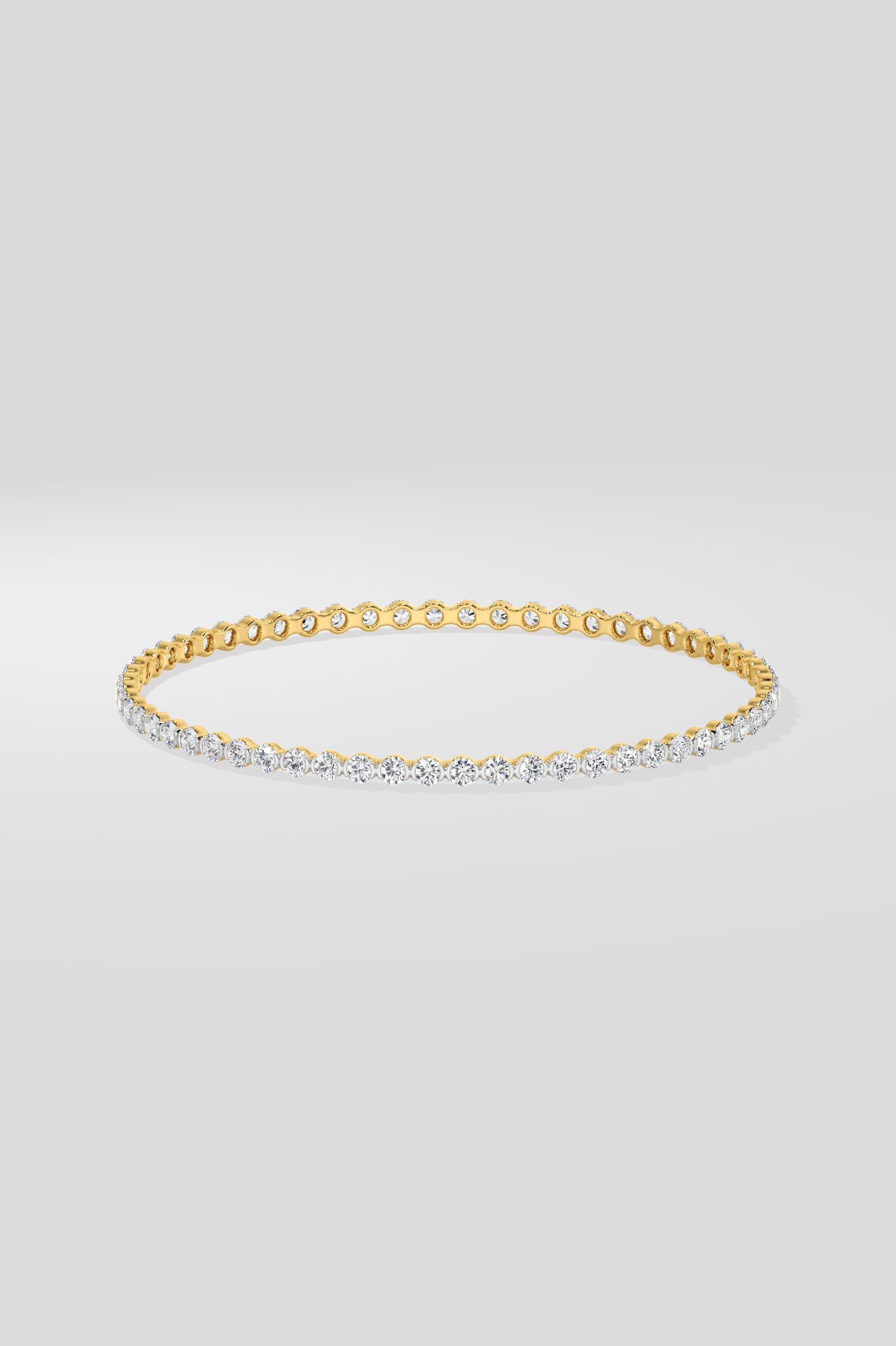 0.06 Ct Classic Bangle - House Of Quadri
