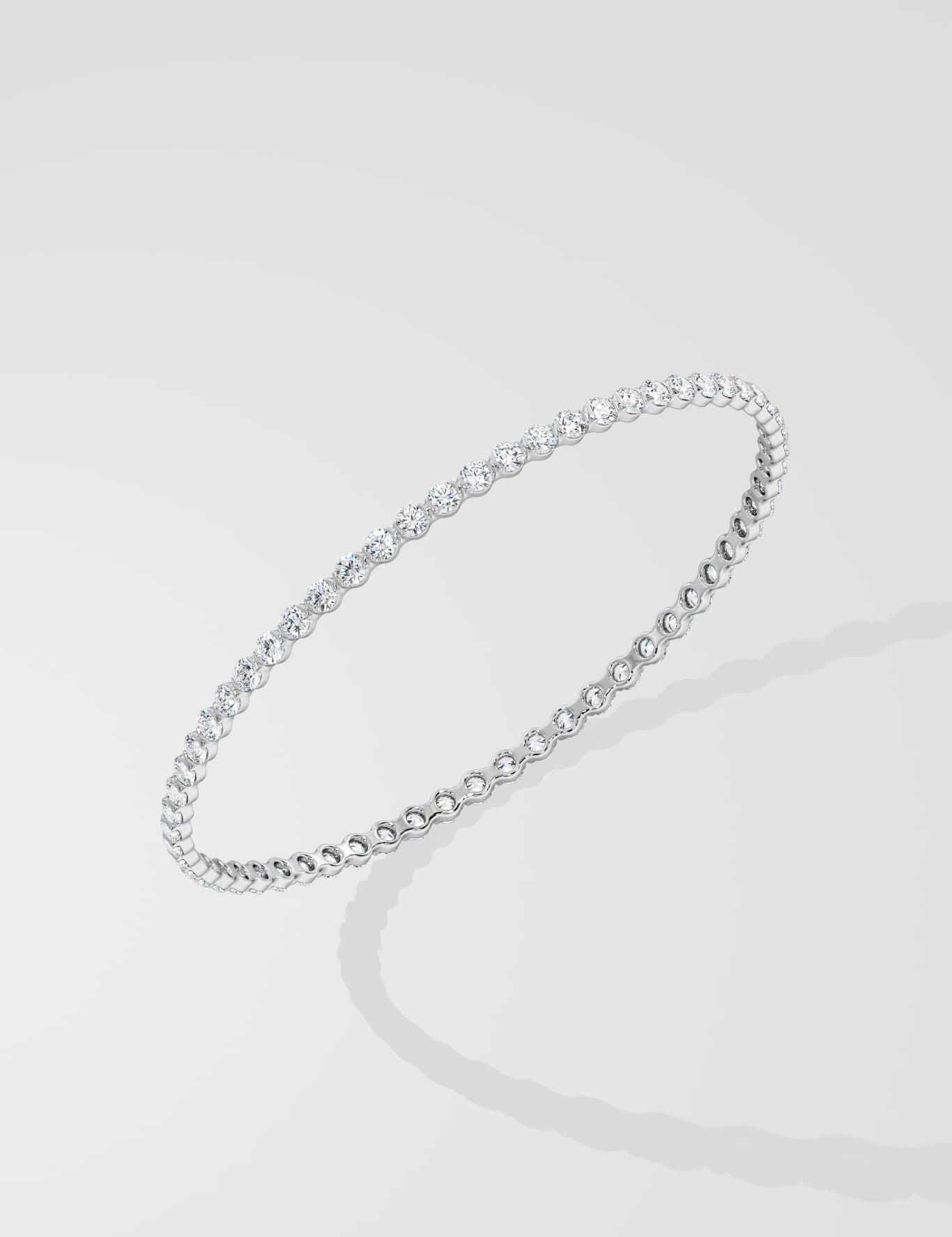 0.06 Ct Classic Bangle - House Of Quadri