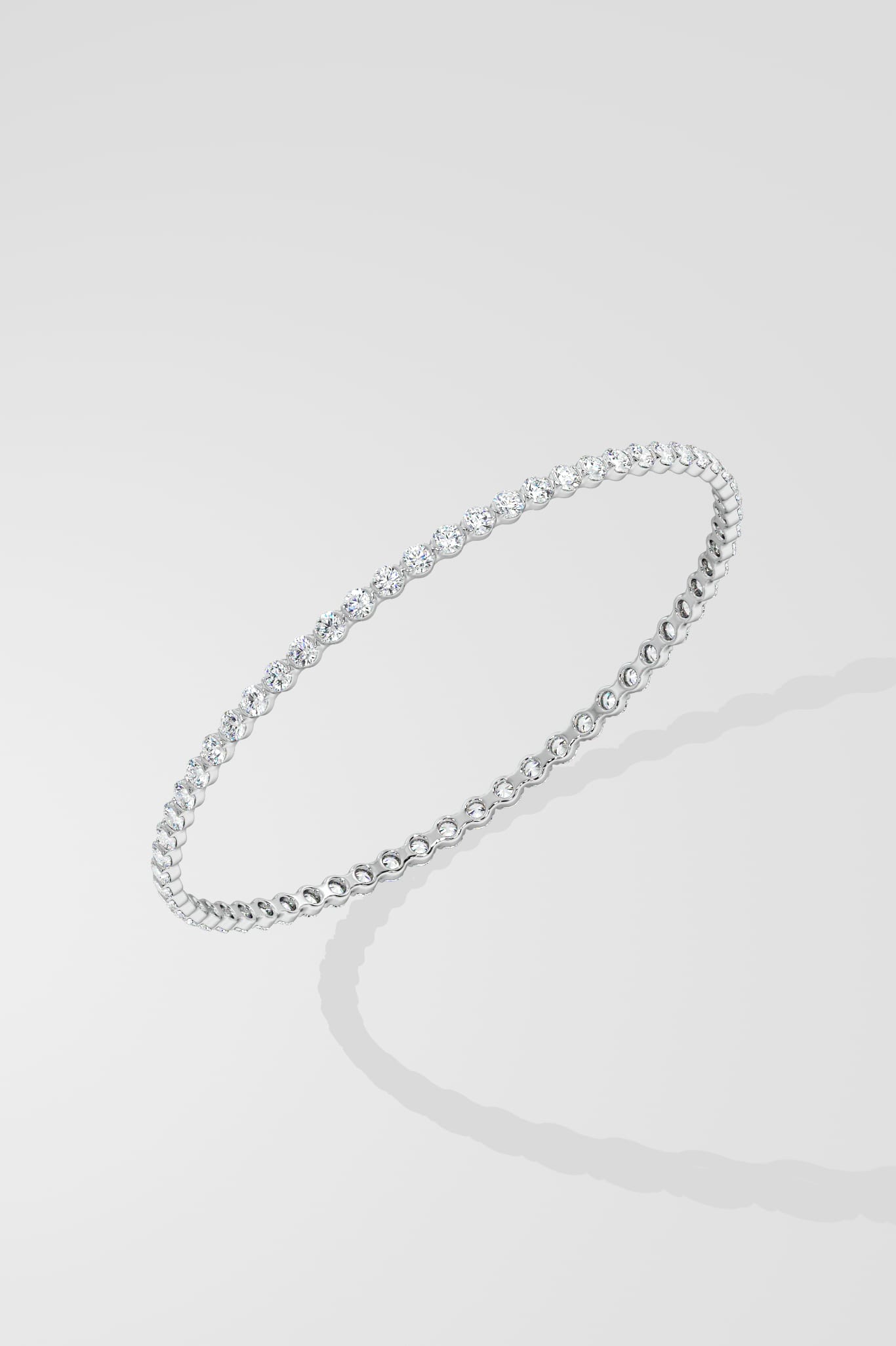 0.06 Ct Classic Bangle - House Of Quadri
