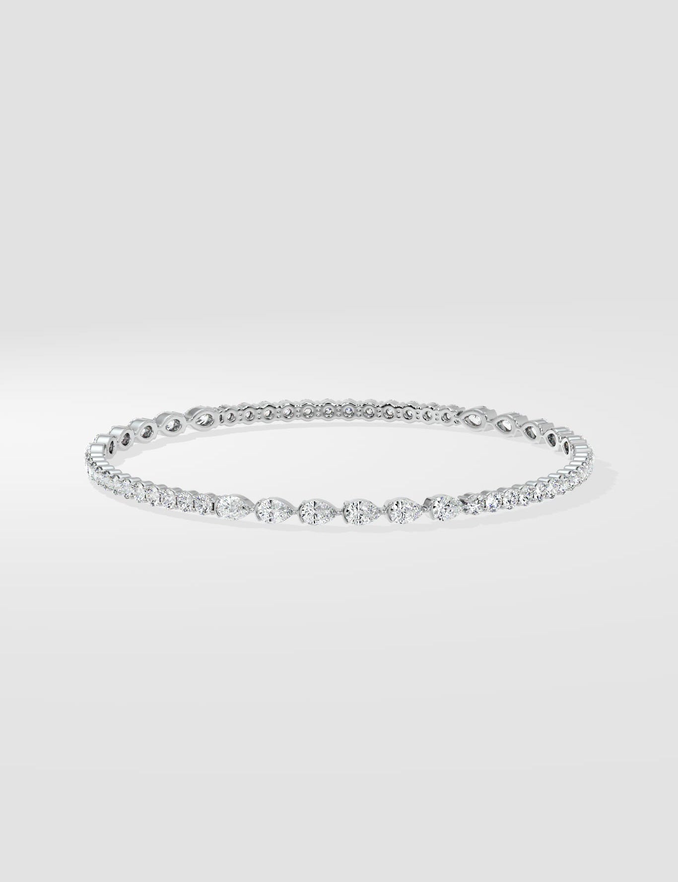 Duet Diamond Bangle - House Of Quadri