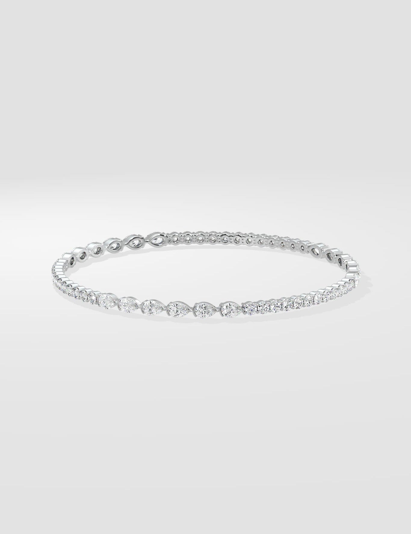Duet Diamond Bangle - House Of Quadri