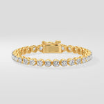 0.25 pointer Crown Tennis Bracelet - House Of Quadri