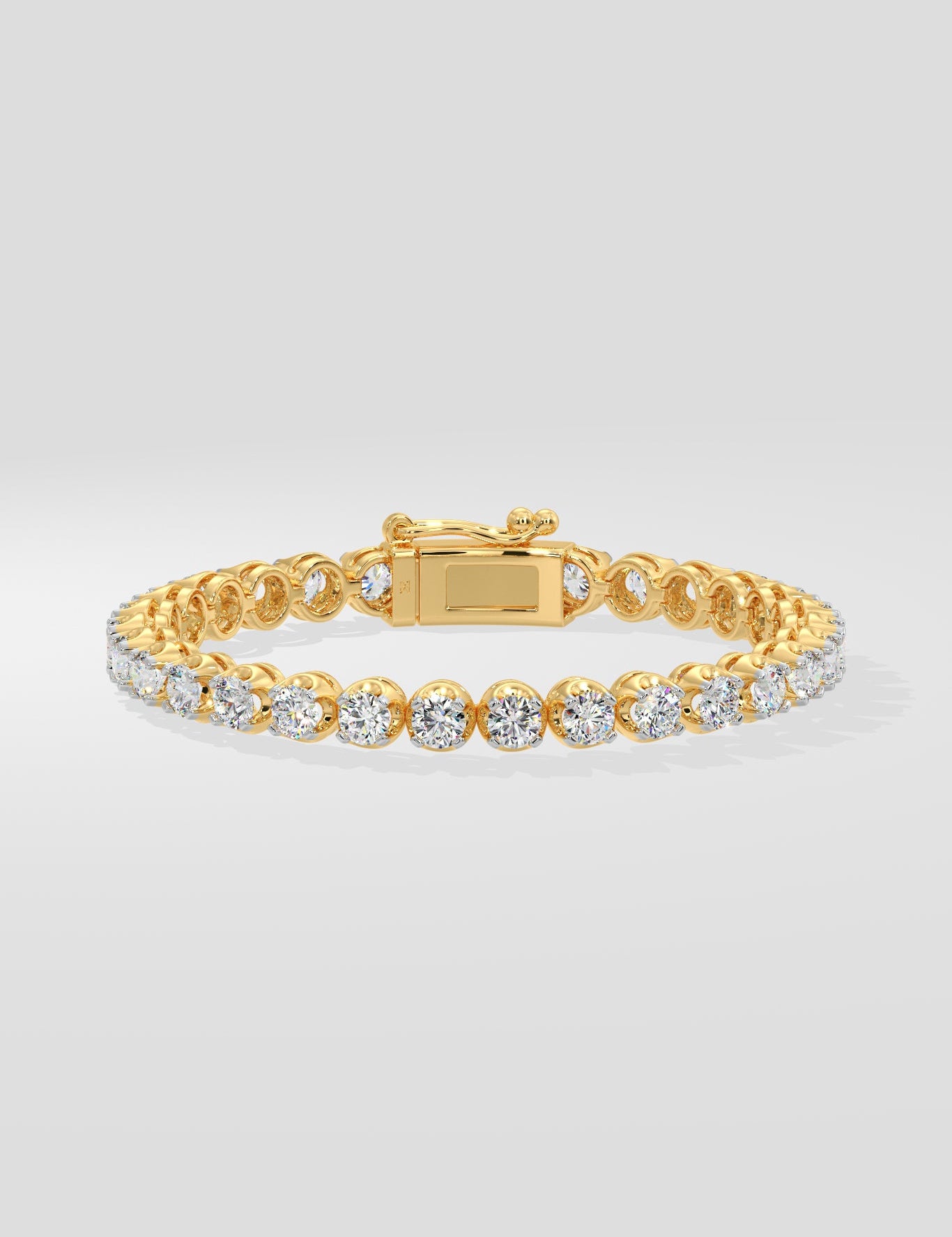 0.25 pointer Crown Tennis Bracelet - House Of Quadri