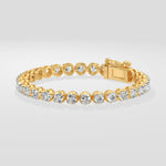 0.25 pointer Crown Tennis Bracelet - House Of Quadri