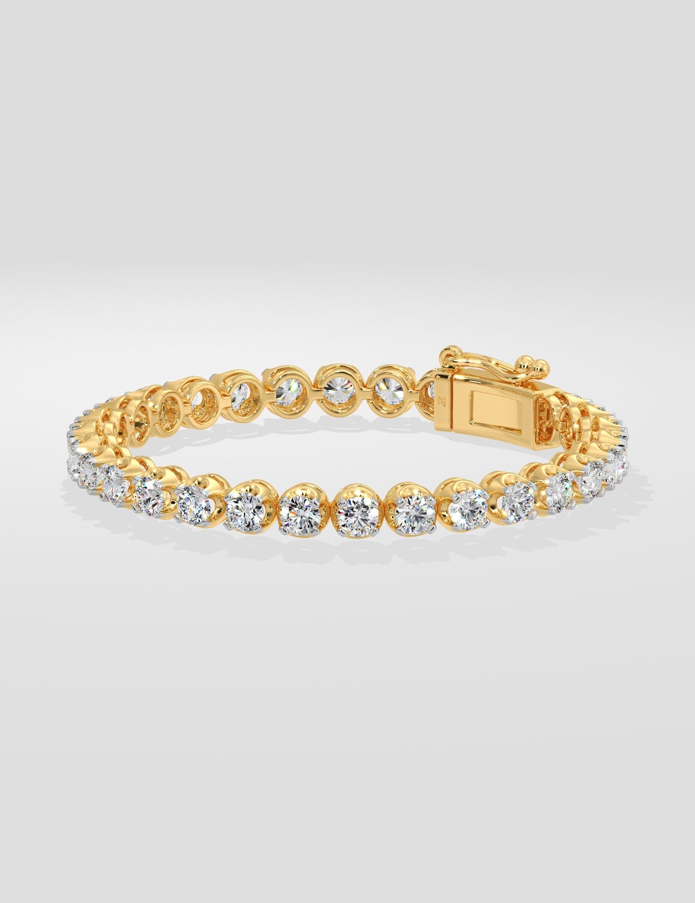 0.25 pointer Crown Tennis Bracelet - House Of Quadri