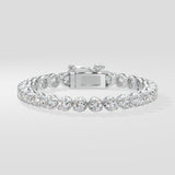 0.40 pointer Crown Tennis Bracelet - House Of Quadri