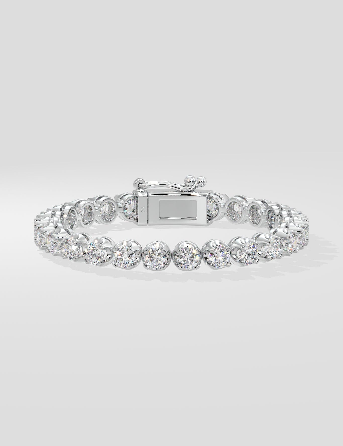 0.40 pointer Crown Tennis Bracelet - House Of Quadri
