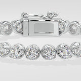 0.40 pointer Crown Tennis Bracelet - House Of Quadri