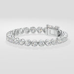 0.40 pointer Crown Tennis Bracelet - House Of Quadri